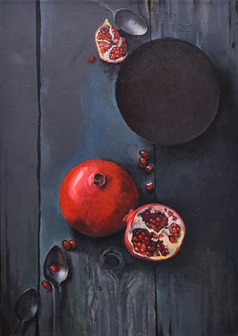 Bella Meriin , Acrylic on canvas, 70 by 50 cm