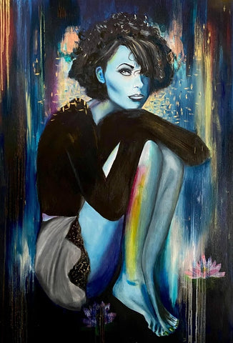 חופית גלב | Hofit Gelb, Oil on canvas, 100 by 70 cm