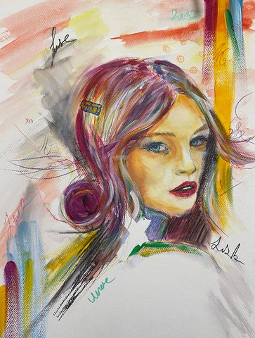 חופית גלב | Hofit Gelb, aquarelle on paper, 50 by 40 cm