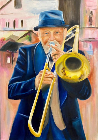 חופית גלב | Hofit Gelb, Oil on canvas, 100 by 70 cm