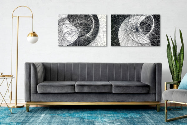 אדוארד אלמשי | Eduard Almashe, Supercreel on canvas, 60 by 94 cm sewn from several pieces