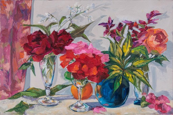 Rachelle Goldreich, oil on canvas, 40 by 60 cm