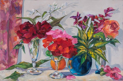 רחל גולדרייך | Rachelle Goldreich, oil on canvas, 40 by 60 cm