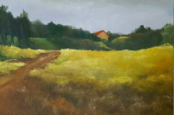Rachelle Goldreich, oil on canvas, 40 by 60 cm