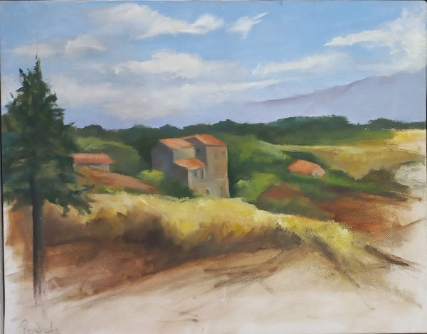 רחל גולדרייך | Rachelle Goldreich, oil on canvas, 36 by 45 cm