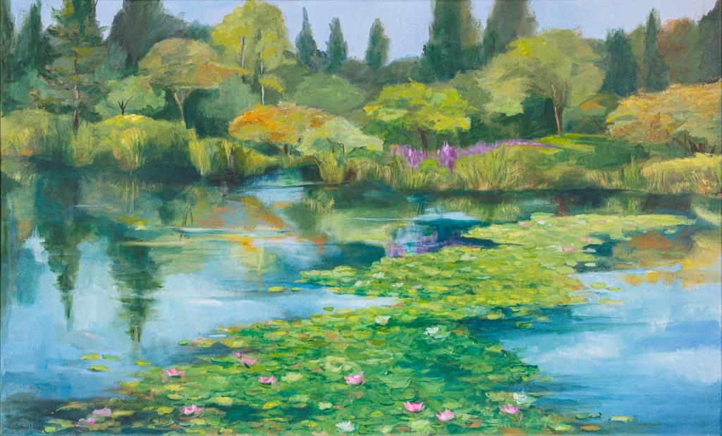 Rachelle Goldreich, oil on canvas, 62 by 102 cm