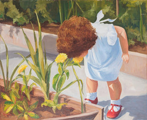 Rachelle Goldreich, oil on canvas, 80 by 100 cm
