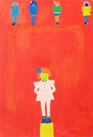 זהבה מסר | Zehava Masser, Acrylic on canvas 100 by 70 cm