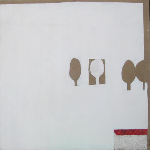 Zehava Masser, Acrylic on canvas 105 by 105 cm
