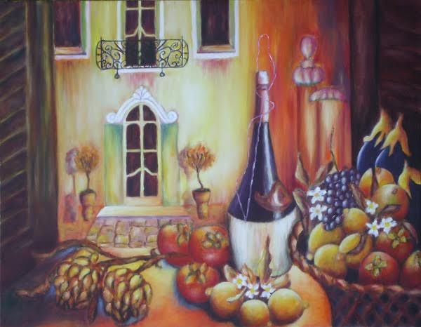 Eliahu Taubman, oil on canvas , 70 by 90 cm