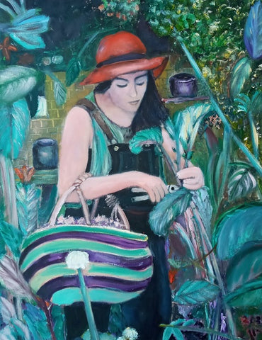 שאול לברון  | Shaul Levron, oil on canvas, 90 by 70 cm
