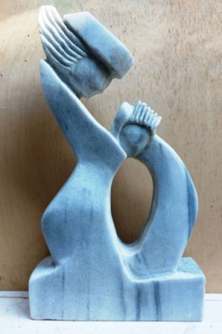 ישעיהו (שעיה) הלפרין | Ishayaho Halperin, marble, height 40 cm