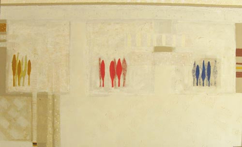 Zehava Masser, Acrylic on canvas 110 by 180 cm