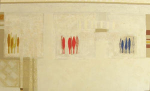 Zehava Masser, Acrylic on canvas 110 by 180 cm
