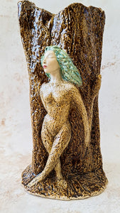 Nataly Feldman, clay sculpture, H 27 cm