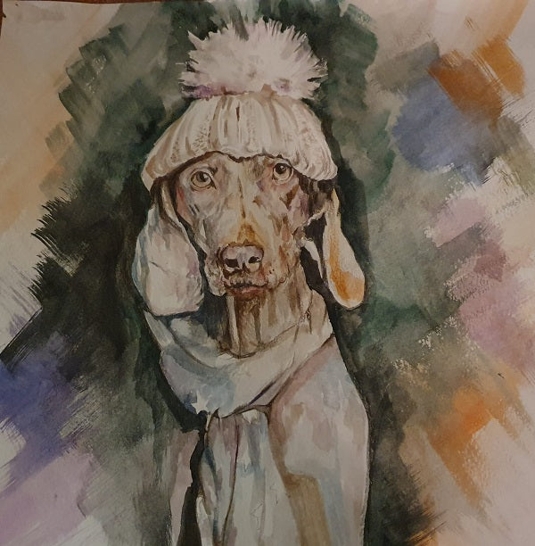 Yelena Falkovsky, aquarelle on paper, 0 by 0 cm