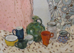 Lubov Meshulam Lemkovitch, oil on canvas, 50 by 70 cm
