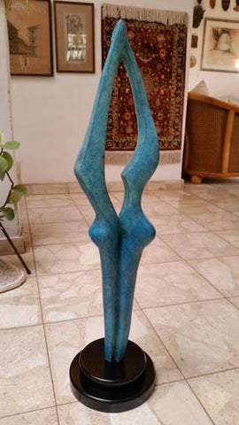 Yael Shavit,  Bronze sculpture, Height 76 cm