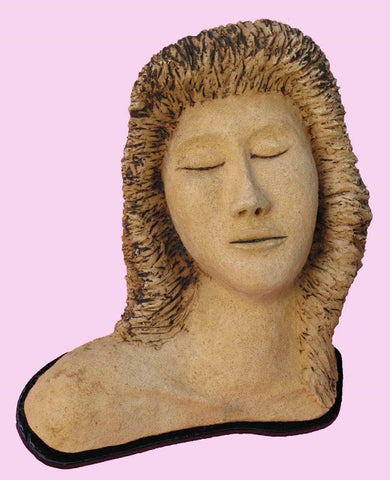 David Gome, clay sculpture, Height 27 cm