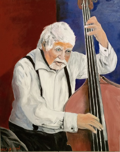 Shaul Levron, oil on canvas, 100 by 80 cm