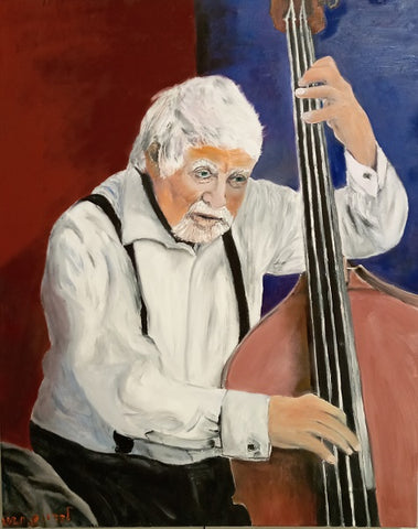 Shaul Levron, oil on canvas, 100 by 80 cm