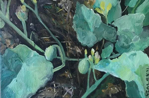 Avital Oshrovitsh, oil on canvas, 20 by 30 cm