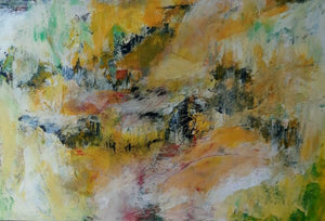Faris Hamdan, acrylic on canvas, 80 by 120 cm