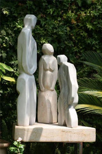 Aviva Berger, Turkish marble and stone, height 80 cm
