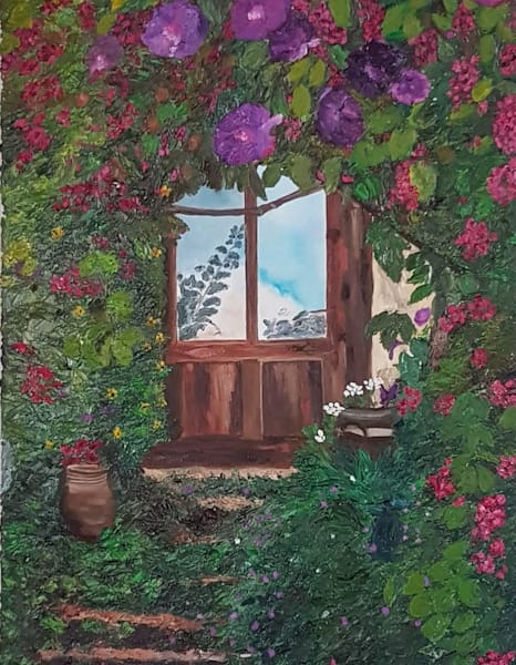 Ety Ganor Brietbard, oil on canvas, 80 by 60 cm