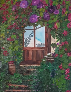 Ety Ganor Brietbard, oil on canvas, 80 by 60 cm