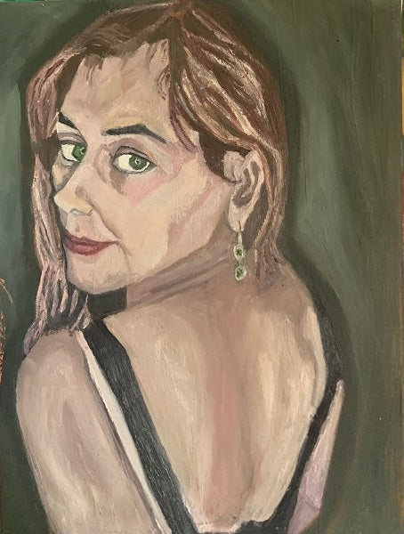 Anat Korat, oil on canvas, 40 by 30 cm