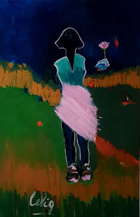 סליה סדקוביץ  | Celia Sadkovich -  Acrylic  on canvas,  90 by 60 cm