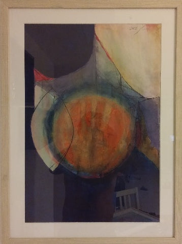 Shmulik Yaakobi , Mixed media on paper, 50 by 35 cm