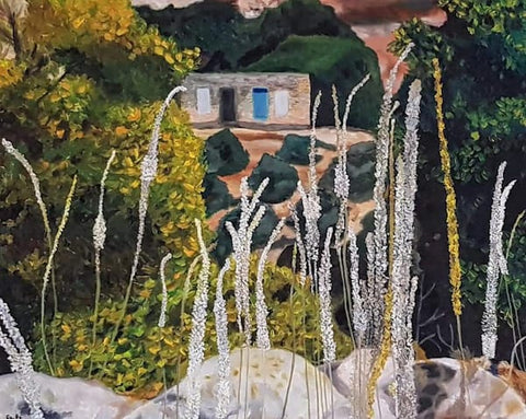 Ety Ganor Brietbard, oil on canvas, 80 by 100 cm