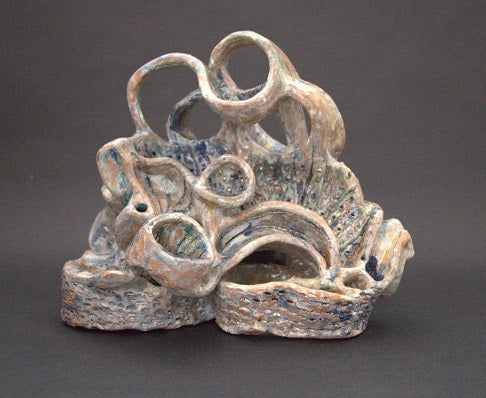 Hana Berger, Clay sculpture, height 26 cm