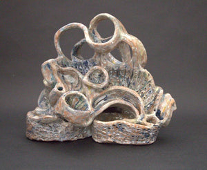 חנה ברגר | Hana Berger, clay sculpture, height 26 cm