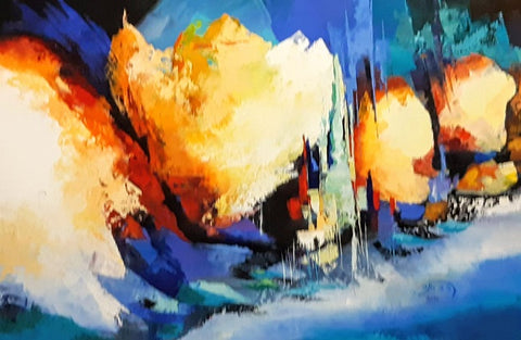 Hana Raviv, oil on canvas, 80 by 100 cm