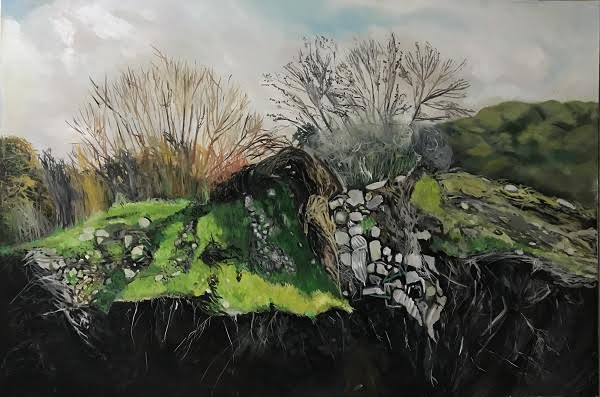 Avital Oshrovitsh, oil on canvas, 100 by 150 cm