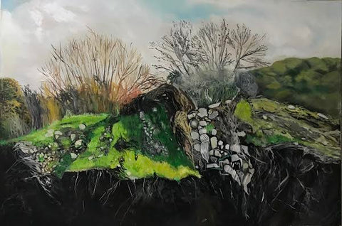 Avital Oshrovitsh, oil on canvas, 100 by 150 cm