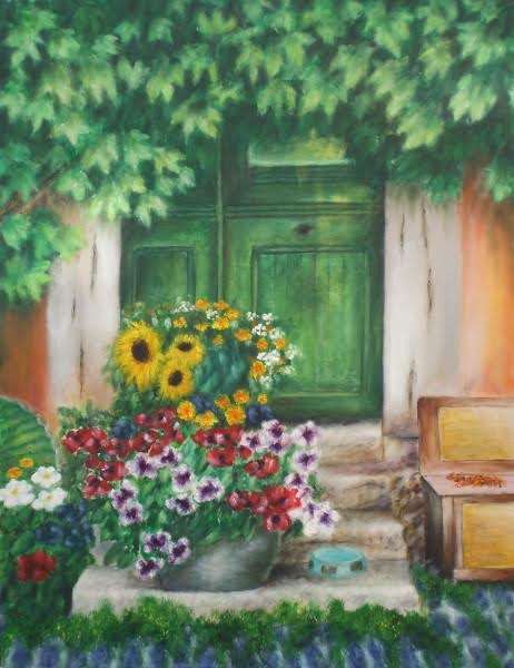 Eliahu Taubman, oil on canvas , 90 by 70 cm