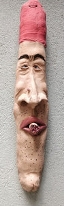 אילת גולדנצויג | Eilat goldenzweig, clay sculpture, height 50 cm