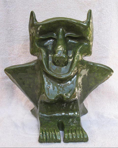 David Gome, clay sculpture, Height 34 cm