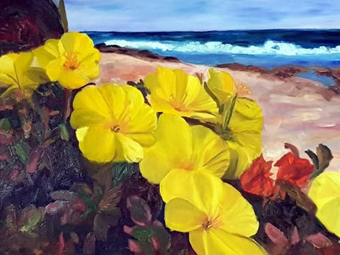 Ety Ganor Brietbard, oil on canvas, 60 by 80 cm