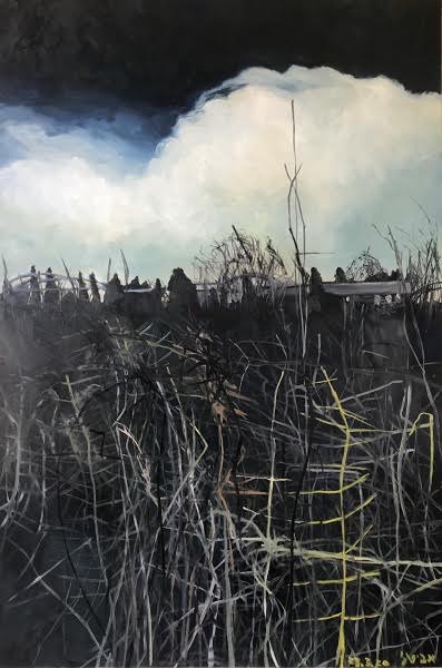 Avital Oshrovitsh, oil on canvas, 120 by 80 cm