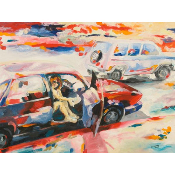 ליאורה קולטון | Liora Kolton,  acrylic on canvas 90 by 120 cm