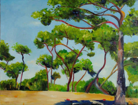 Nira Schwartz, oil on canvas, 60 by 80 cm