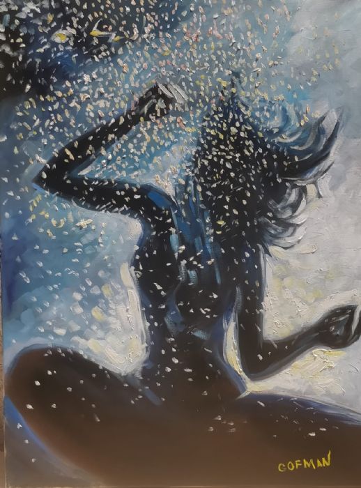 Evgeny Gofman, Oil on canvas, 70 by 50 cm