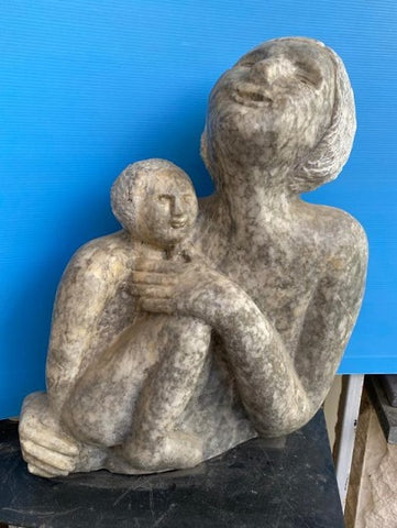 Aviva Berger,  Egyptian stone, height 41 cm, width 35 cm