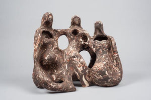 שאול אלבז | Shaul Elbaz, clay sculpture, Height:  33 cm ,