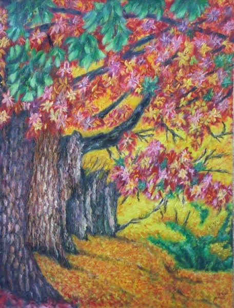 Eliahu Taubman, oil on canvas , 90 by 70 cm